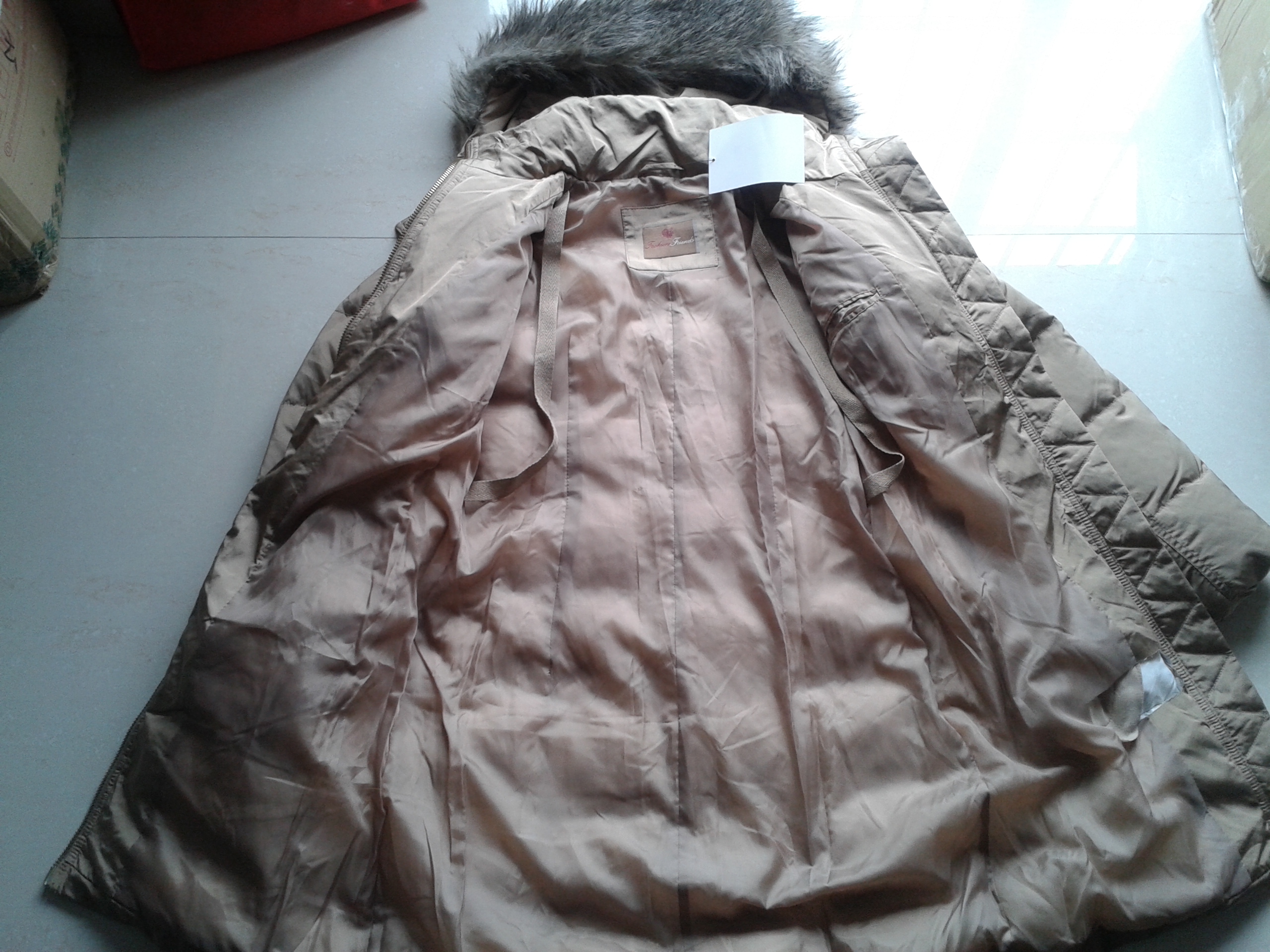 lady padded jacket 710B